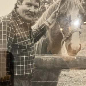 Dad with horse